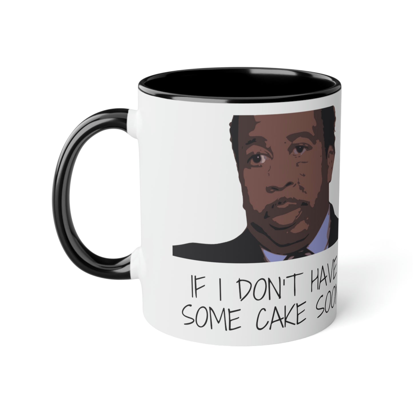 Meme Mug Dunder Mifflin workplace comedy - If I don’t have some cake soon, I might die
